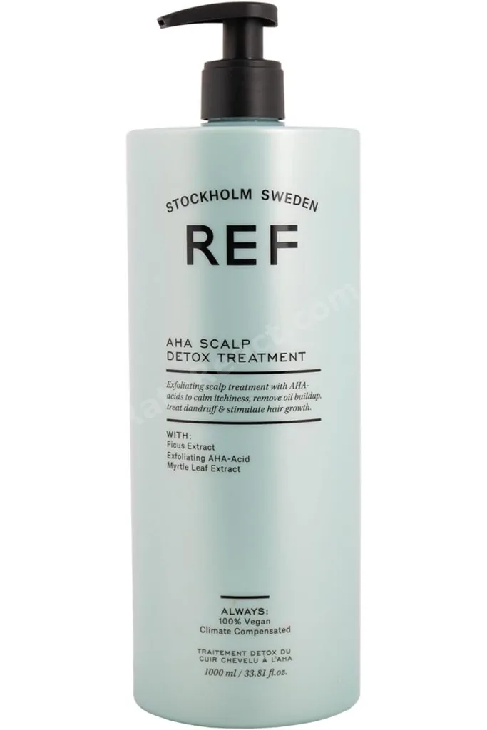 REF AHA Scalp Detox Treatment 1000 ml10-IN-1 AHA Saç Derisi Detoks Bakımı (Yağlanma, kepeklenme, dök