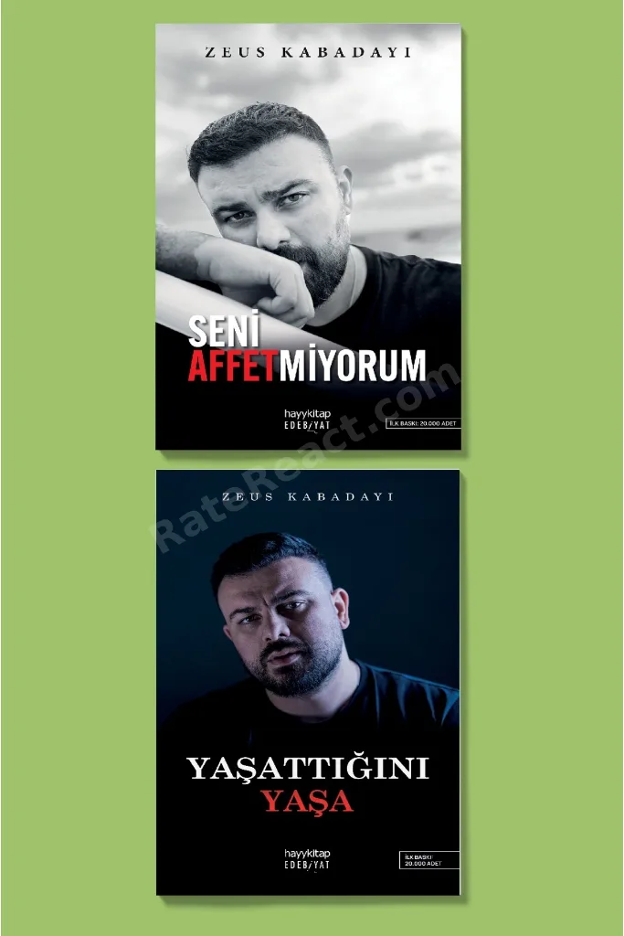 ZEUS KABADAYI 2 Lİ SET / YAŞATTIĞINI YAŞA - SENİ AFFETMİYORUM