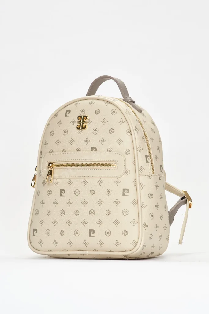 Bej Monogram Kadın Sırt Çantası 05PO22Y1541