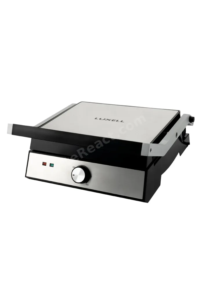 Lxtm-02 2000 Watt Döküm Izgara Ve Tost Makinesi Izgara Için 180° Açılabilir