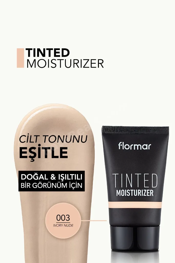 Fondöten - Tinted Moisturizer - 003 Ivory Nude - 8682536041379