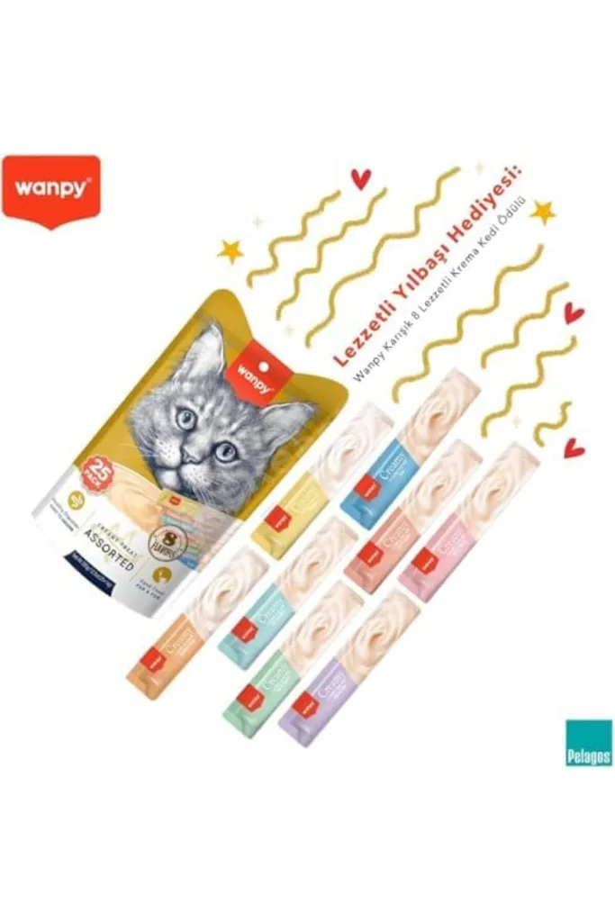 TTKTEKNOLOJİ Karışık Sıvı Kedi Ödülü RA-Mİ x (25 x 14 gr) X 2 Adet TTKTEKNOLOJİ 2026 395519