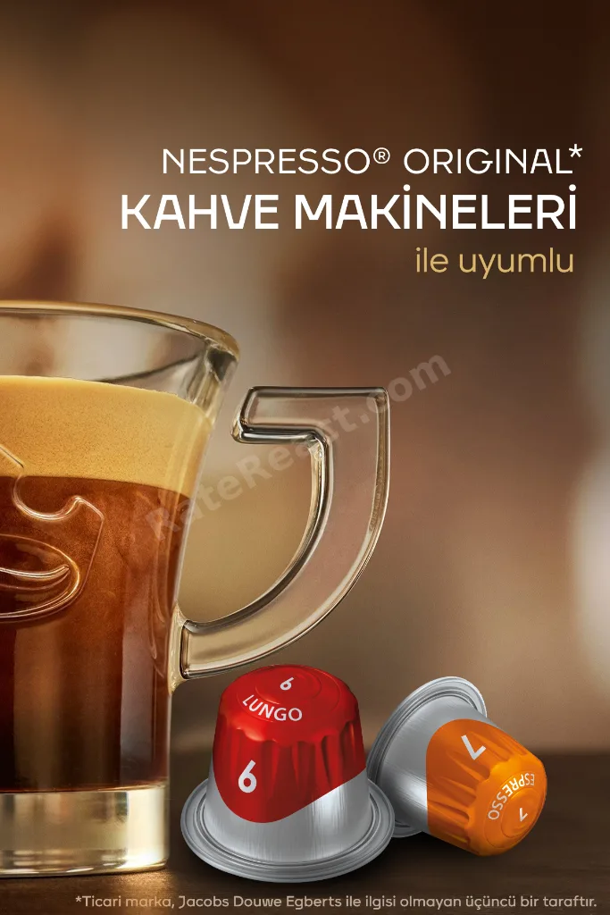 Kapsül Kahve Tanışma Paketi 40'lı Kapsül Kahve - Fincan Hediyeli (Nespresso Uyumlu)