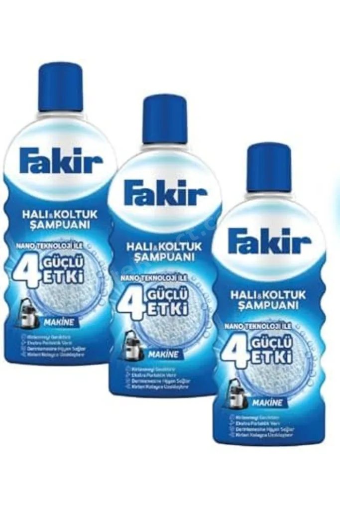 TTKTEKNOLOJİ Halı Şampuanı (Makineler İçin) 1000 Ml x 3 Adet TTKTEKNOLOJİ 2026 395519