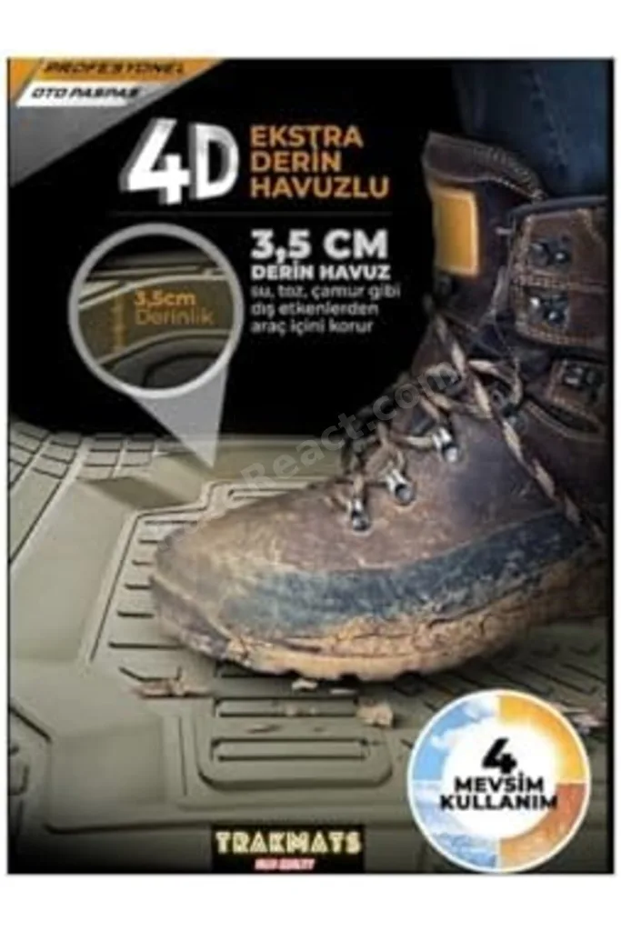 TTKTEKNOLOJİ 500 L 2012-2024 KESİLEBİLİR PRO-MATS YUMUŞAK OTO PASPAS BEJ TTKTEKNOLOJİ 2026 395519