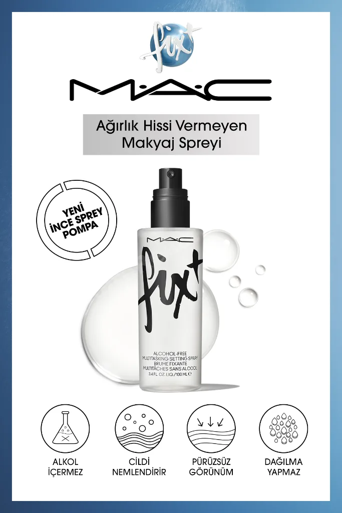 Fıx Original Çok Yönlü Makyaj Spreyi Cildi Hazırlar & Sabitler 30 ml