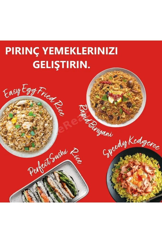 Hızlı Pilav Pişirici ve Buharlı Pişirici - Otomatik, Buharlı Pişirici, Sote ve Kızartma