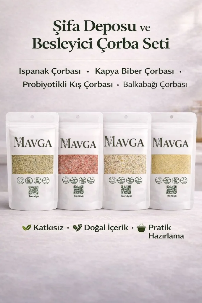 Şifa Deposu Kış Çorbaları Seti (4’lü Özel Paket)