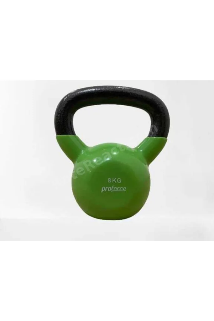 KTB-8 Dışı Vinil Kaplı İçi Çelik Döküm Kettlebell 8 Kg
