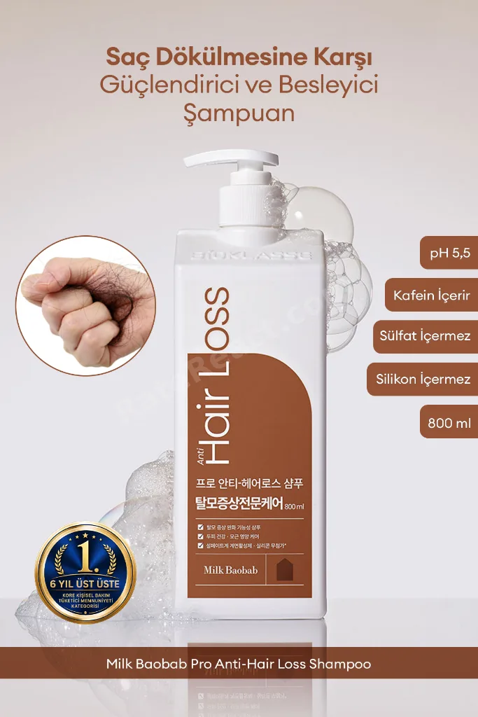Saç Dökülmesine Karşı Güçlendirici ve Besleyici Şampuan Pro Anti-Hair Loss Shampoo