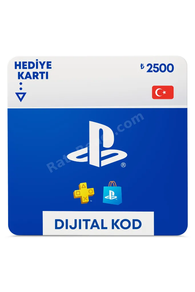 PlayStation Store 2500 TL Hediye Kartı