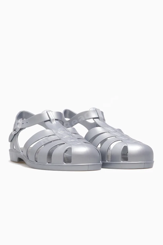 Biarritz Mate Metal Kadın Sandalet 26y S10346 Gümüş