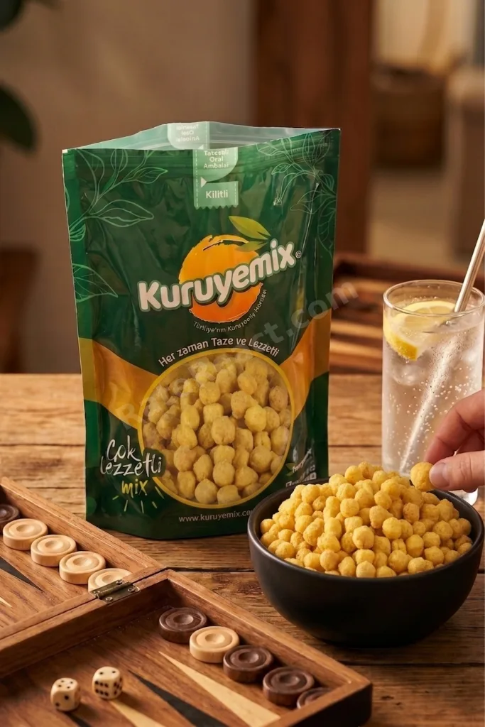 Çıtır Leblebi - Süt Mısır Aromalı (Cips Tadında) - Özel Kavrulmuş [500G]