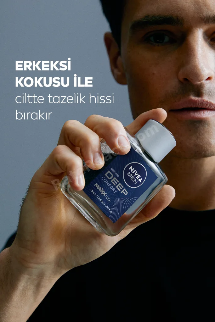 MEN Erkek Tıraş Sonrası Losyon Deep Dimension 100ml,Yenileyici,Ferahlatıcı,Erkeksi Koku,Nemlendirici