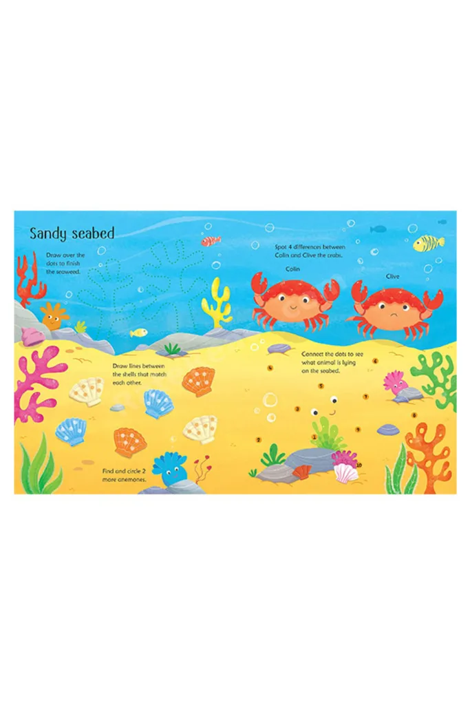 Wipe-Clean Under the Sea Activities Publishing