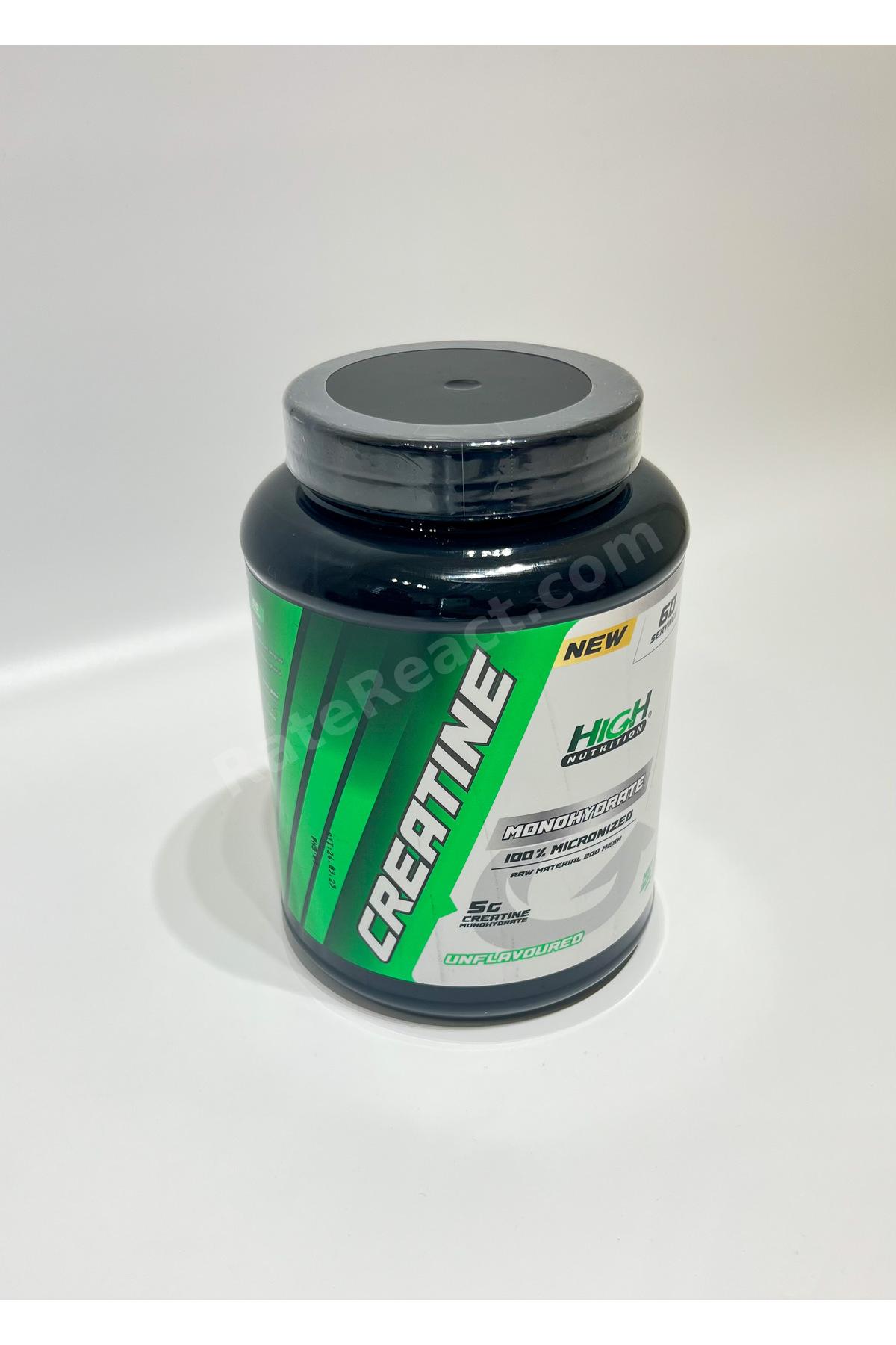 %100 Micronized Creatine Monohydrate 300 Gr 60 Servis 1 Serviste 5 Gr Kreatine