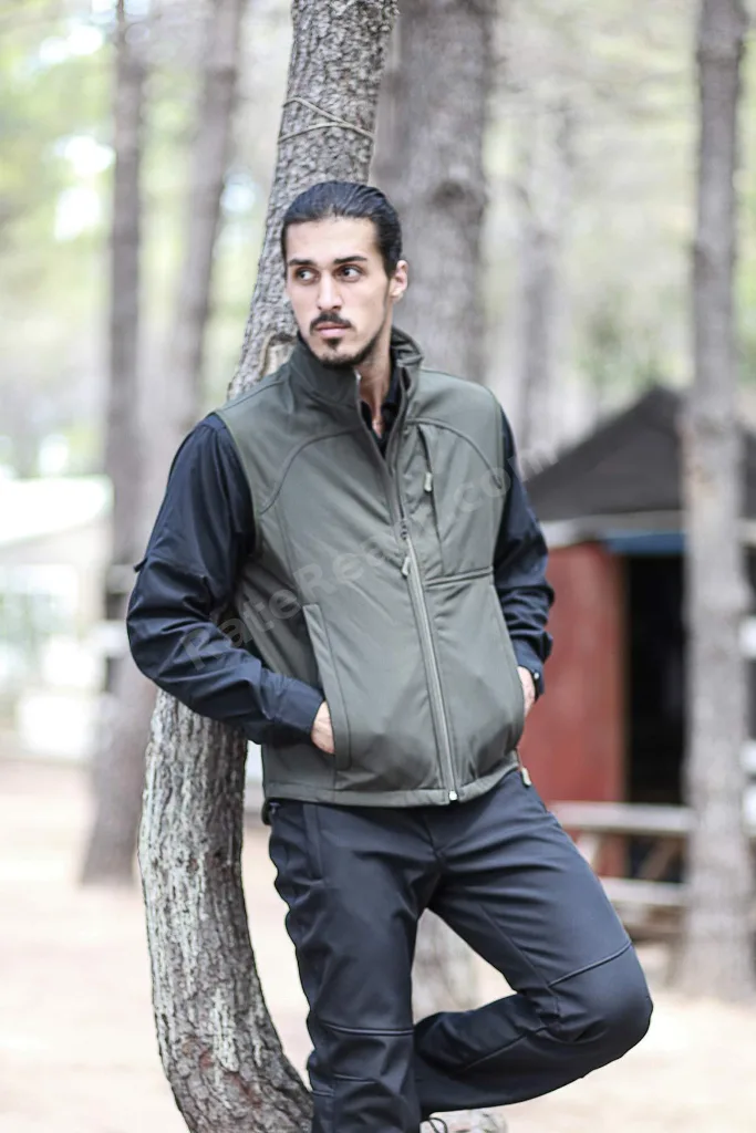 Fy82 Kenai Softshell Yelek Haki 3xlarge