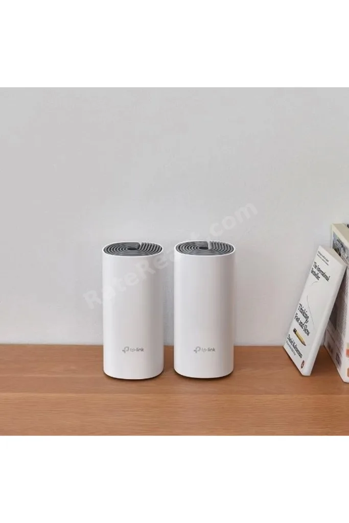 Deco E4(2-Pack) | Wi-Fi 5 Mesh Sistemi | AC1200 Mbps | Fiber Uyumlu | Çift Bant | 100 Mbps Port