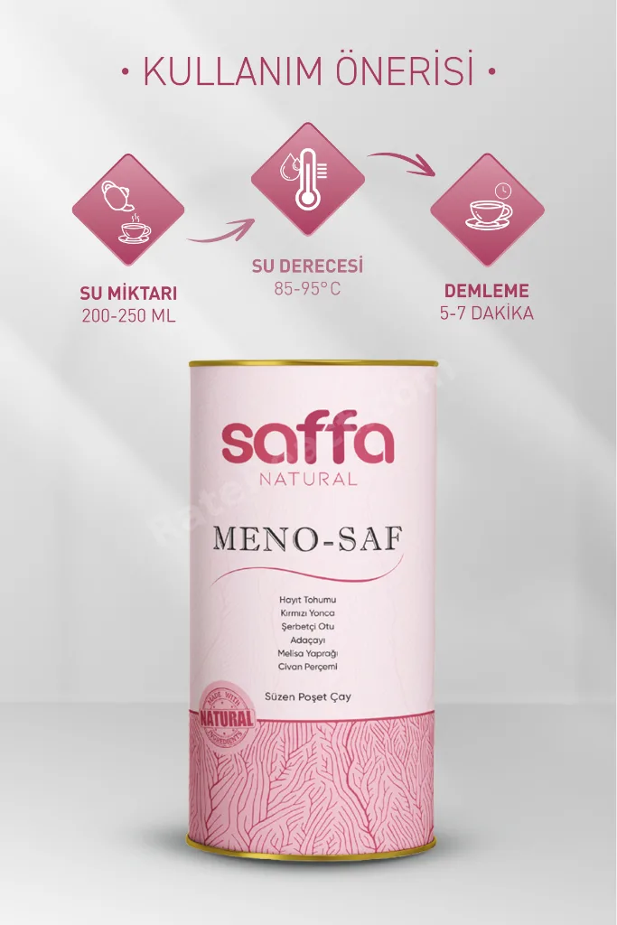 MENO-SAF ÇAY (30 DOĞAL SÜZEN POŞET)