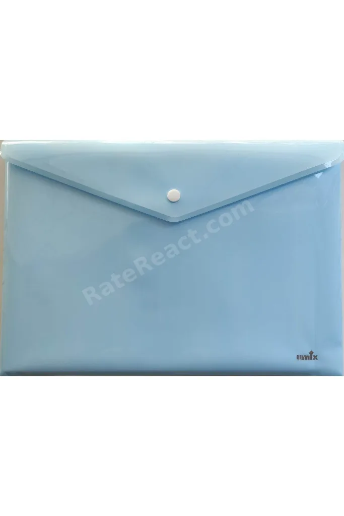 A4 Çıtçıtlı Zarf Dosya 5 Renk Pastel Renkler