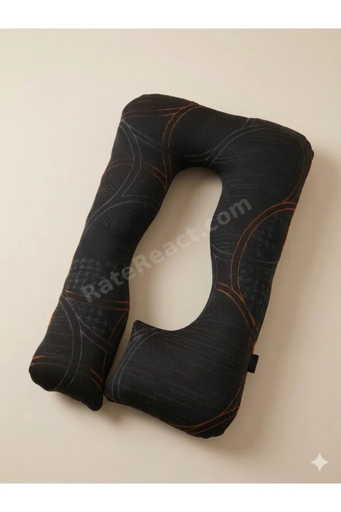 Dark Trend Huggle 5 Bölge Destekli Alerji Karşıtı Yıkanabilir Yatak Kumaşlı Hamile Yastığı