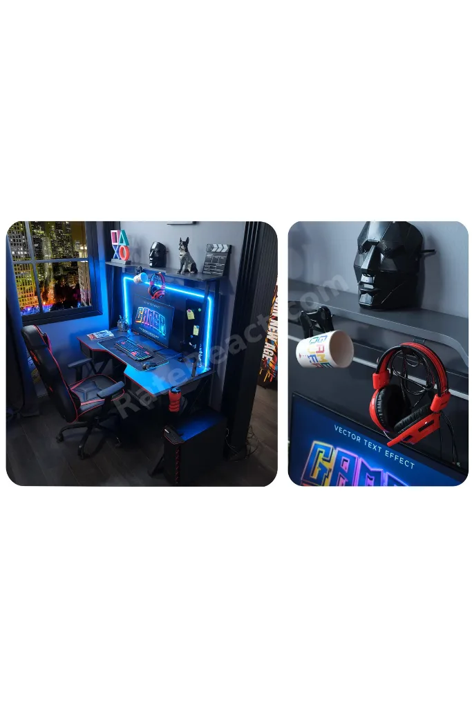 Arcade Genç Odası (2 Kapaklı Dolap (Lite) + 100*200 Karyola + Çalışma Masası)