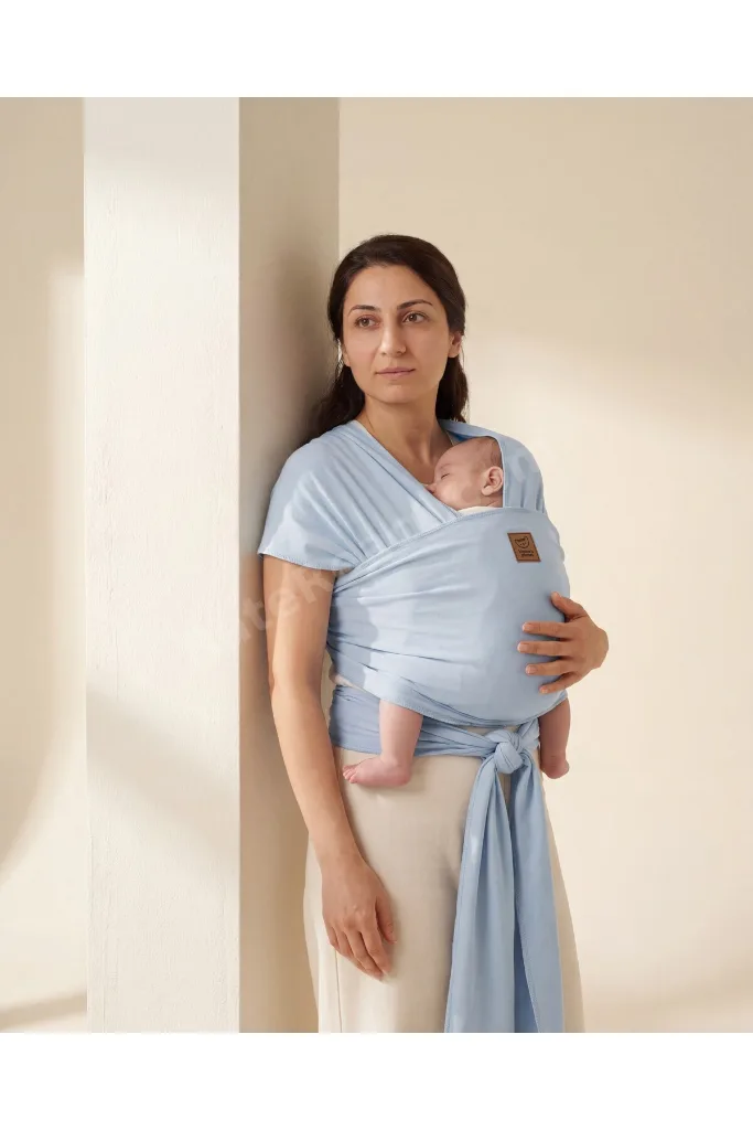 Bebek Taşıma Şalı Baby Sling Wrap %100 Pamuk Yenidoğan Ergonomik Taşıyıcı