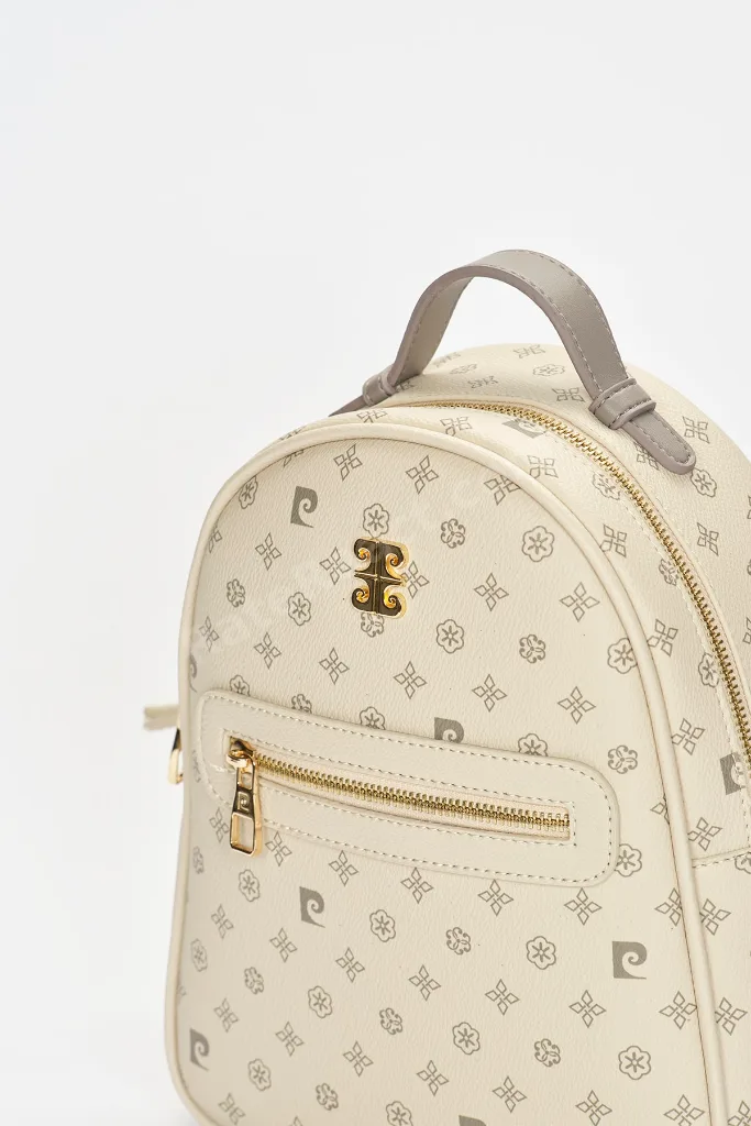 Bej Monogram Kadın Sırt Çantası 05PO22Y1541
