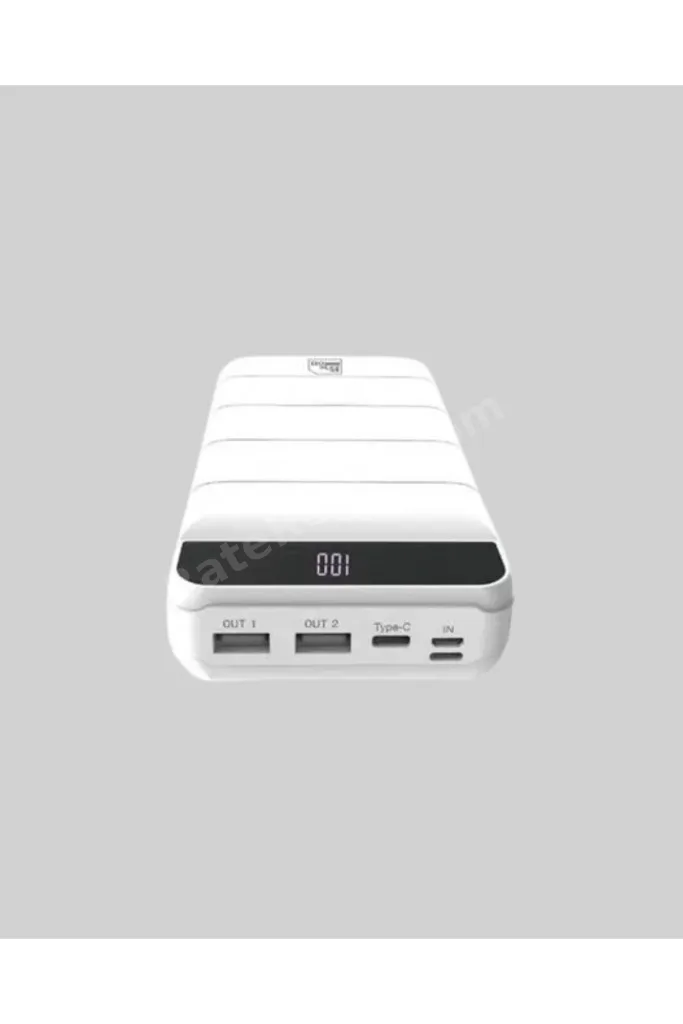 Çoklu Cihaz Uyumlu LED Ekranlı 50000 mAh Powerbank