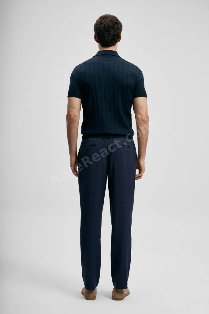 111090137 Bold Erkek Pamuklu Tişört Erkek T-Shirt LACİVERT