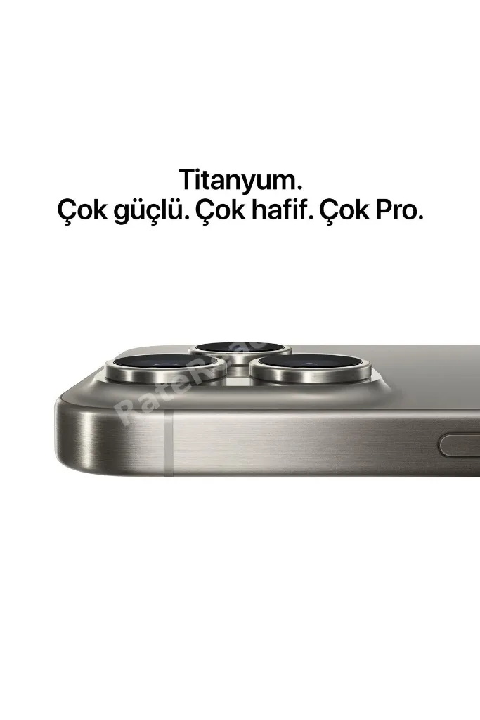 iPhone 15 Pro 512 GB Siyah Titanyum