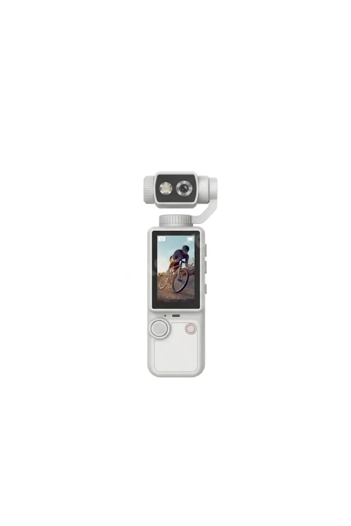 Q8 4k Ultra Hd Taşınabilir Vlog Spor Ve Aksiyon Kamerası 2.0’’ Döndürülebilir Ips Ekran Beyaz