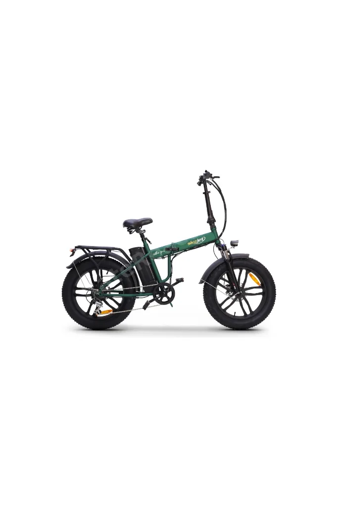 Skyjet Nitro Pro Pedal Destekli Elektrikli Bisiklet Yeşil
