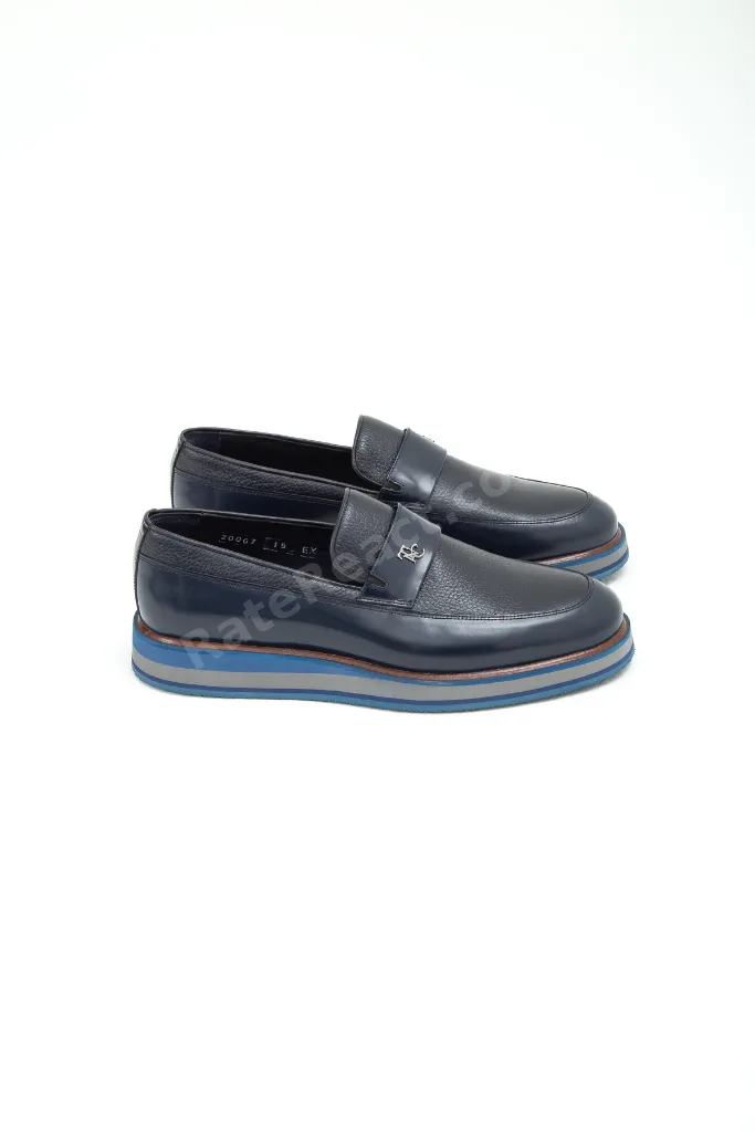 Erkek Hakiki Deri Casual Ayakkabı 183 20067 Erk Ayk Sk22/23
