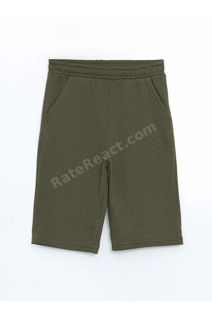TRENDLUCKY Farkıyla Beli Lastikli Erkek Çocuk Bermuda