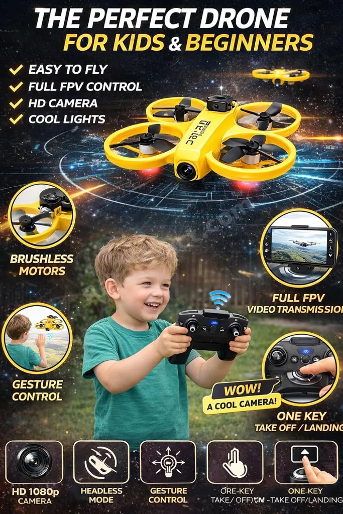 T21P Drone Hd Kamera Kolay Kullanım Özelliği Çocuk Ve Yetişkinlere Uygun T21P Drone Hd