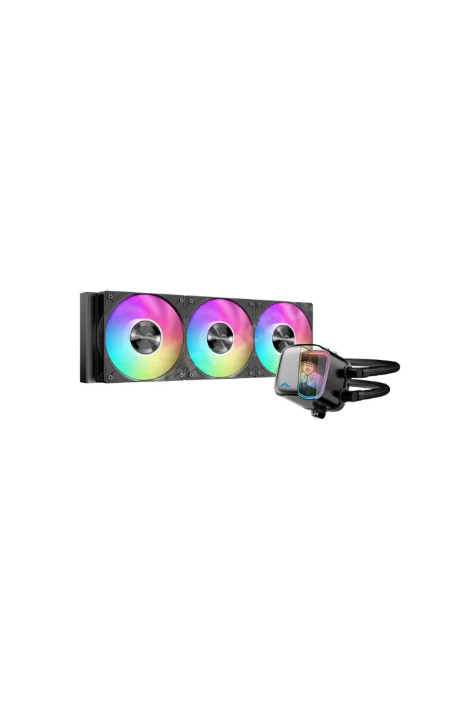 L70-360BK, Black, 360mm, 3x120mm ARGB Fan, CPU Sıvı Soğutma