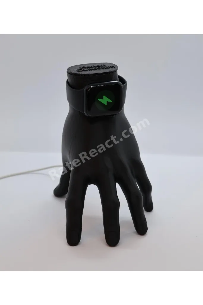 Apple Watch Akıllı Saat Kablosuz Şarj Standı The Thing Wednesday Addams Ailesi