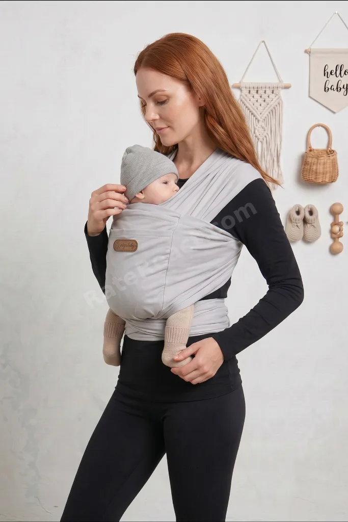 Anakucağı Cepli Bebek Taşıma Şalı, Bebek Askısı Sling