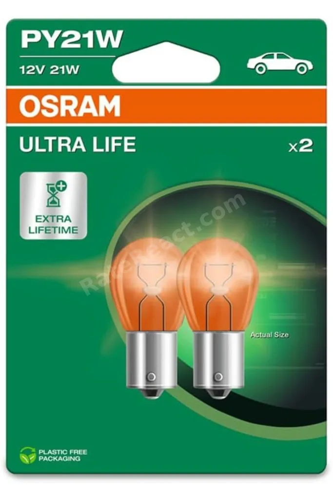 TTKTEKNOLOJİ ULTRA LIFE, PY21W, çift blister, (2 lamba), beyaz TTKTEKNOLOJİ 2026 395519
