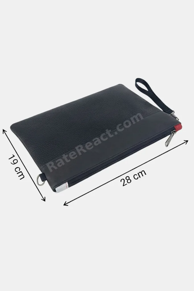 Suni Deri Clutch Çanta Portföy Çanta LD629
