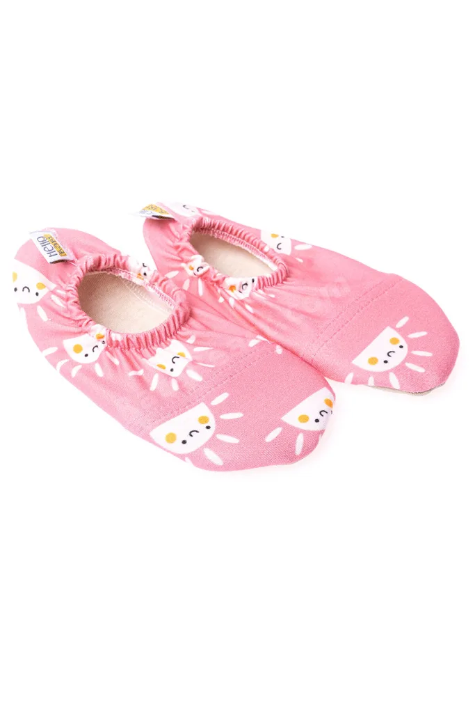 HelloBaby Desenli Deniz Ayakkabısı Kız Bebek