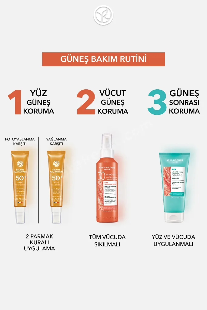 Yüz &Vücut Güneş Spreyi - SPF 30 / Sun Double Defense - Kırmızı Mikro Alg 150ML