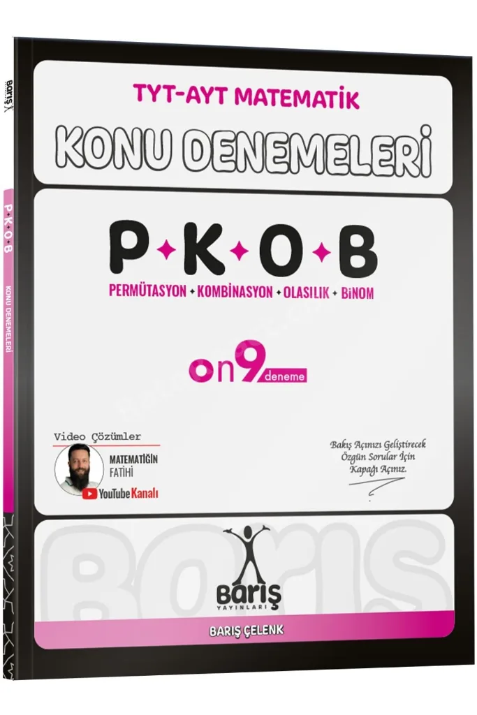 TYT-AYT Matematik Permütasyon Kombinasyon Olasılık Binom Konu Denemeleri