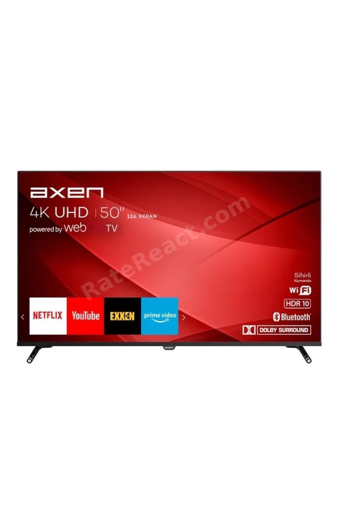 Ax50fıl242 50" 126cm 4k Ultra Hd Uydu Alıcılı Webos Smart Led Tv