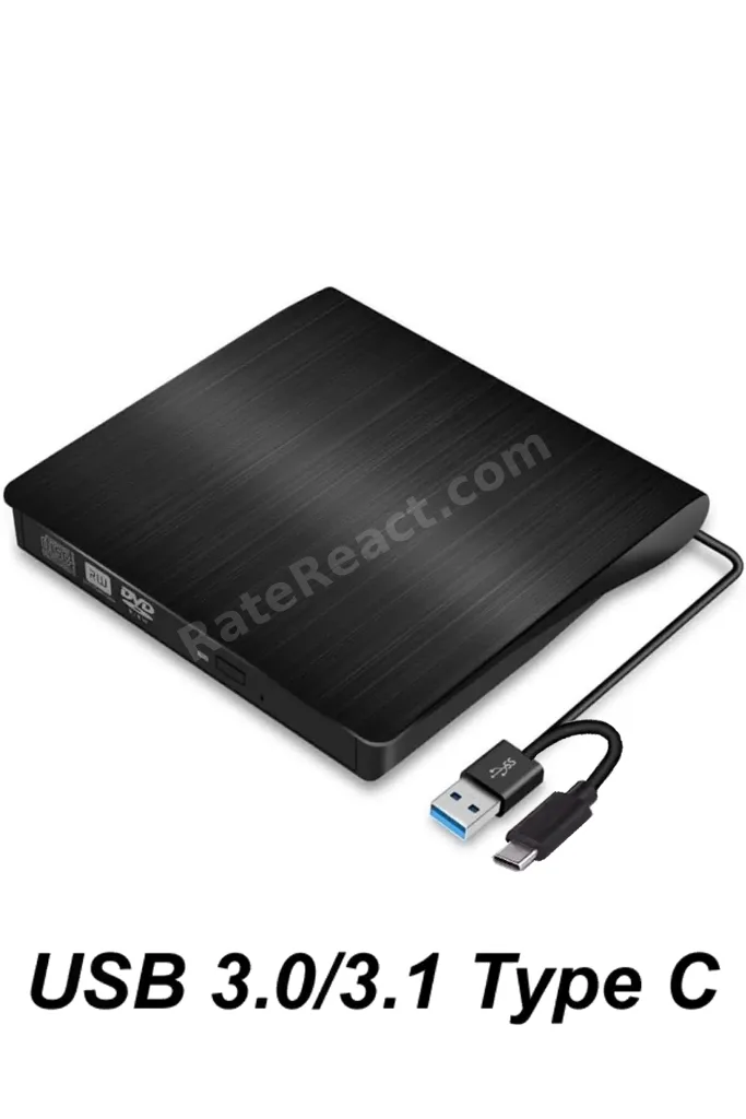 3124 Harici Dvd Rw External Taşınabilir Ultra Ince Usb 3.0 Tyce c Cd/dvd Optik Okuyucu