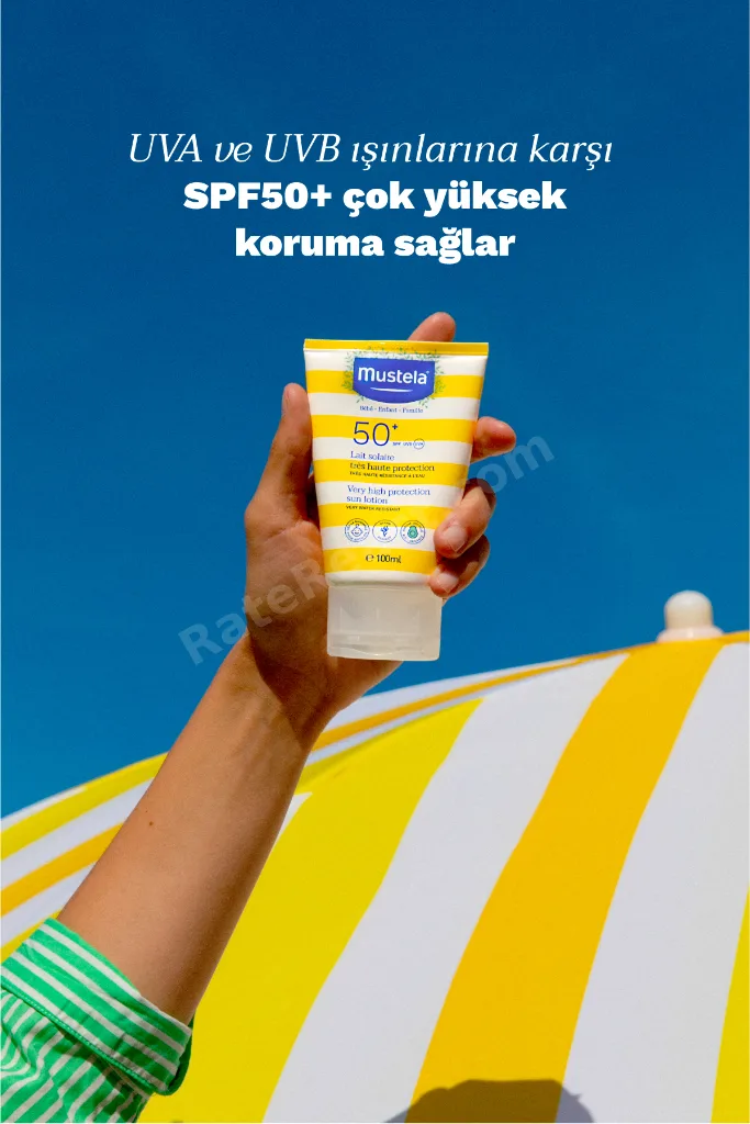 Çok Yüksek Koruma Faktörlü Güneş Losyonu Tüm Aile İçin Spf 50+ 200 ml