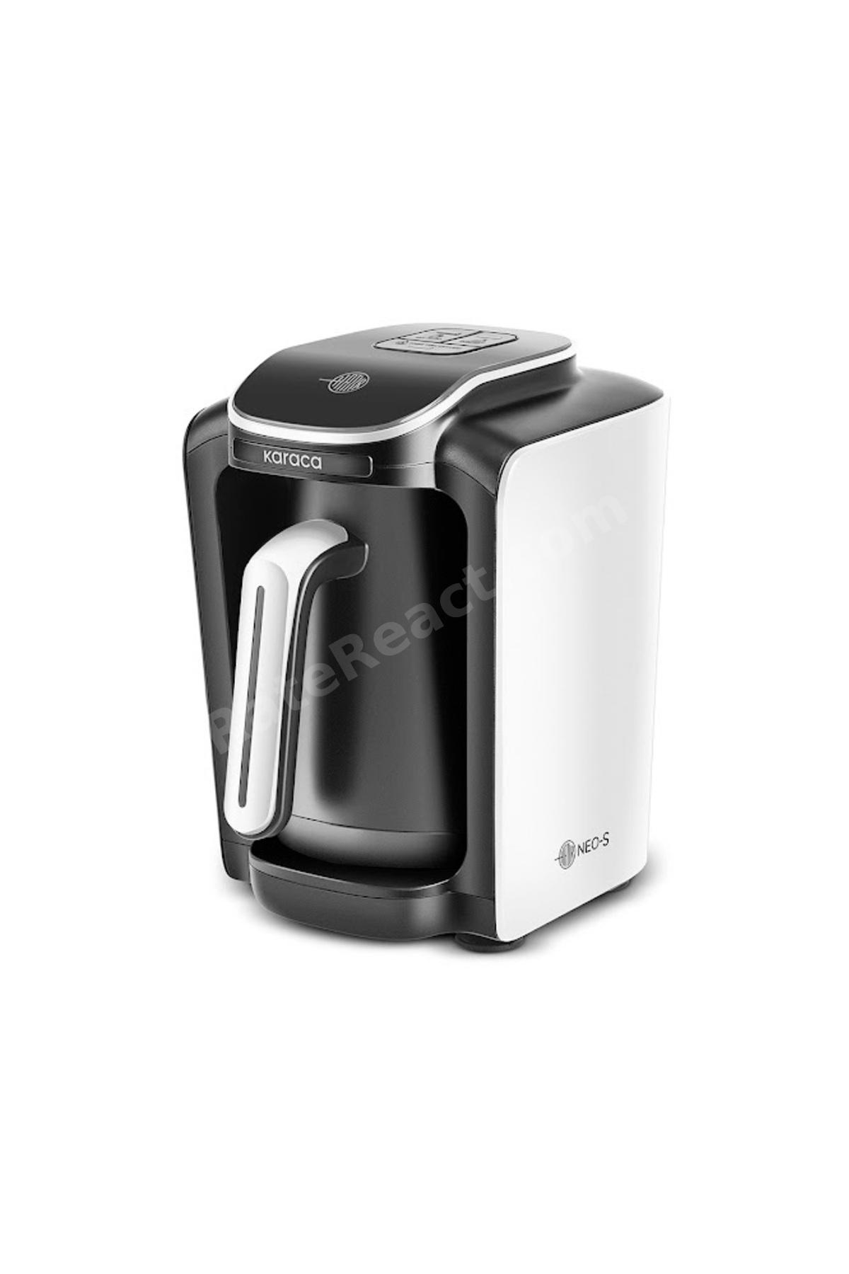 Hatır Neo-S Sütlü Türk Kahve Makinesi 5 Fincan Kapasiteli Porcelain White