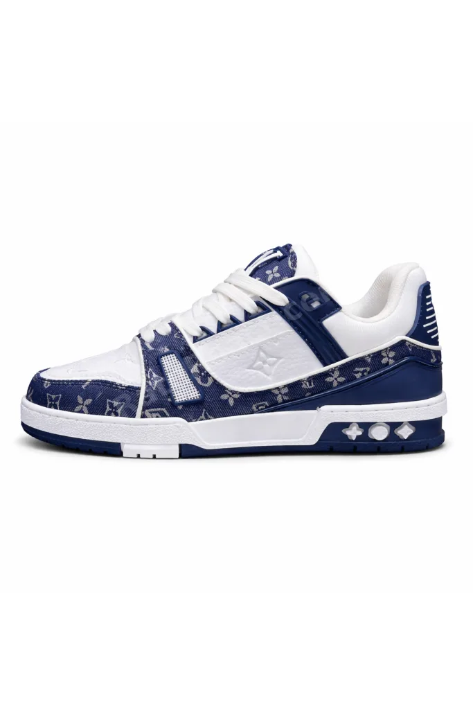 Unisex Mavi beyaz Sneaker