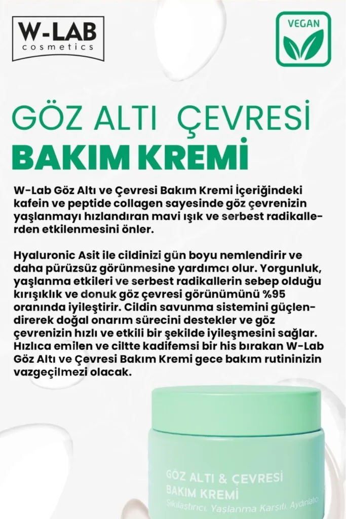 Göz Altı ve Çevresi Bakım Kremi 50 ML